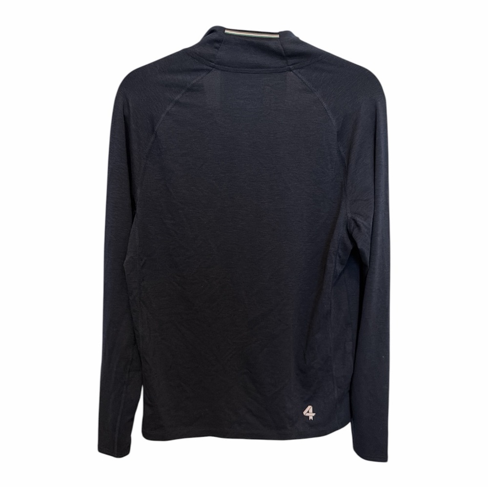 Peloton x Fourlaps Blue Quarter-Zip Pullover Mens size Small - Picture 2 of 4